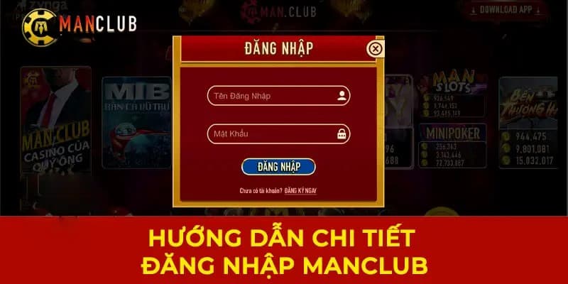 Những lỗi thường gặp khi đăng nhập Manclub